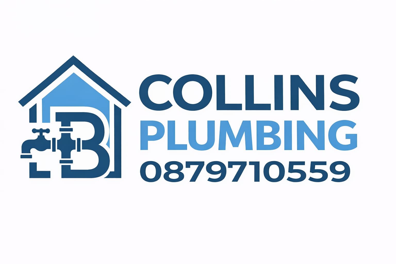 B Collins Plumbing Logo