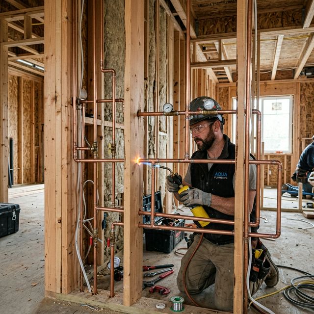 New Build Plumbing Construction Galway